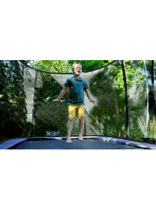 Батут EXIT Elegant Premium 214х366 см чорний